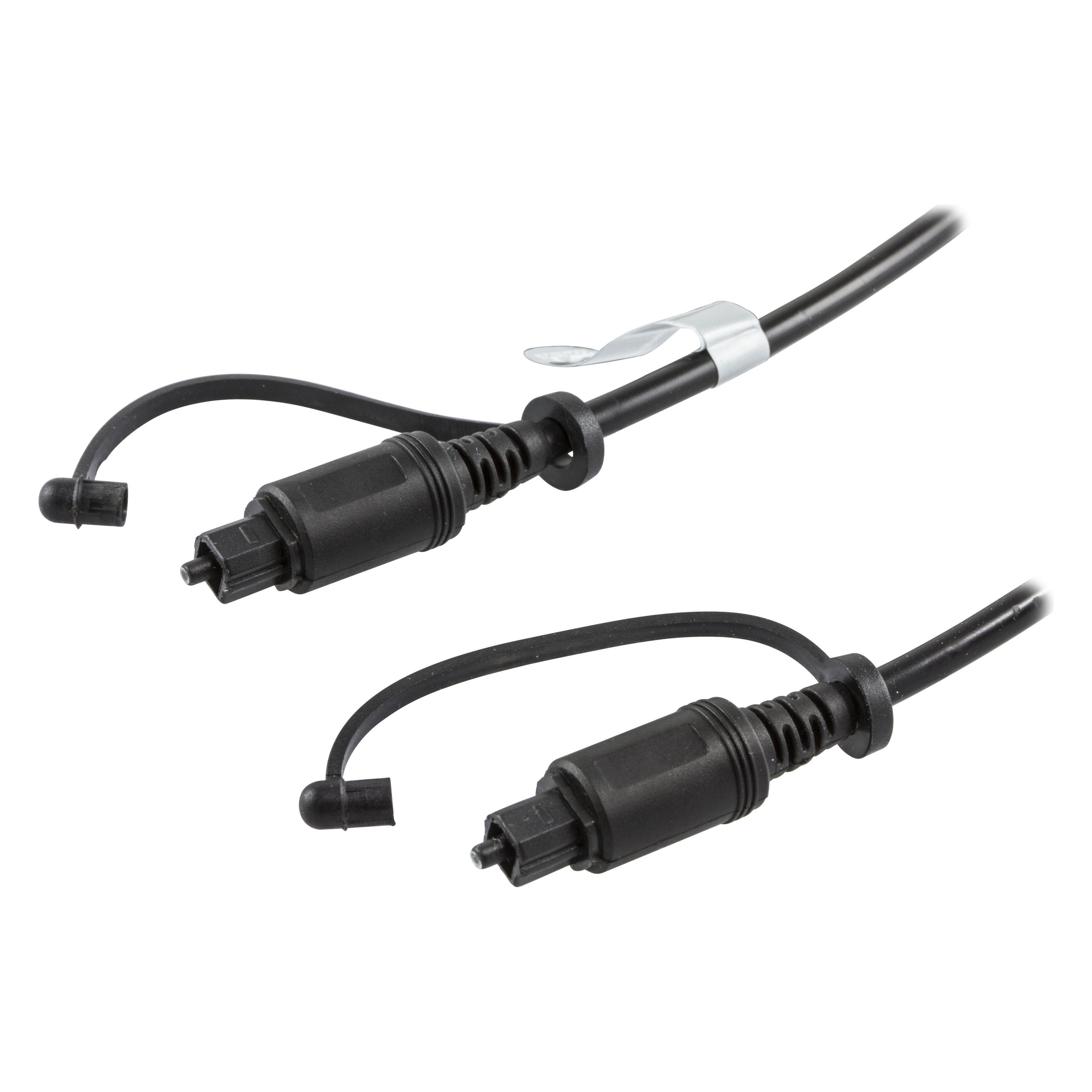 Deltaco TOTO-1 - Toslink - Toslink - 1 m - Schwarz (1 m, Toslink Kabel) (TOTO-1)