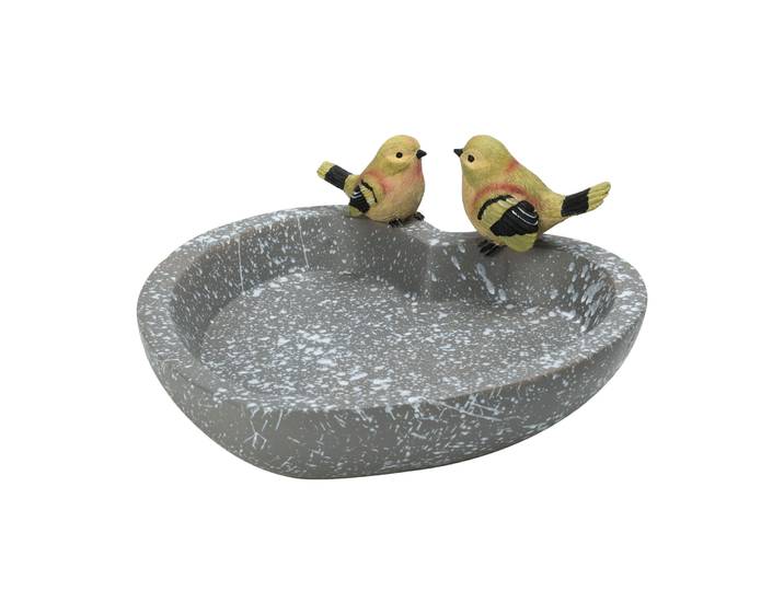 Vogeltränke Herzform