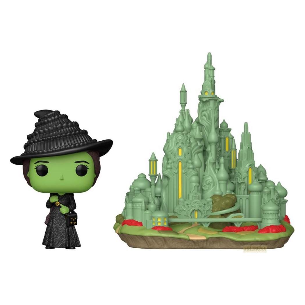 Funko Wicked POP! Town Vinyl Figur Elphaba with the Emerald City 9 cm (FK79751)