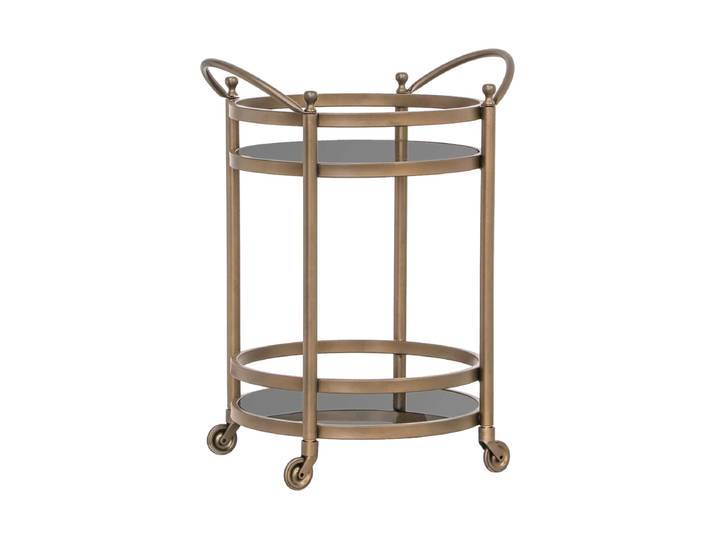 Design Servierwagen „Hendricks“ Gold Richmond Interiors