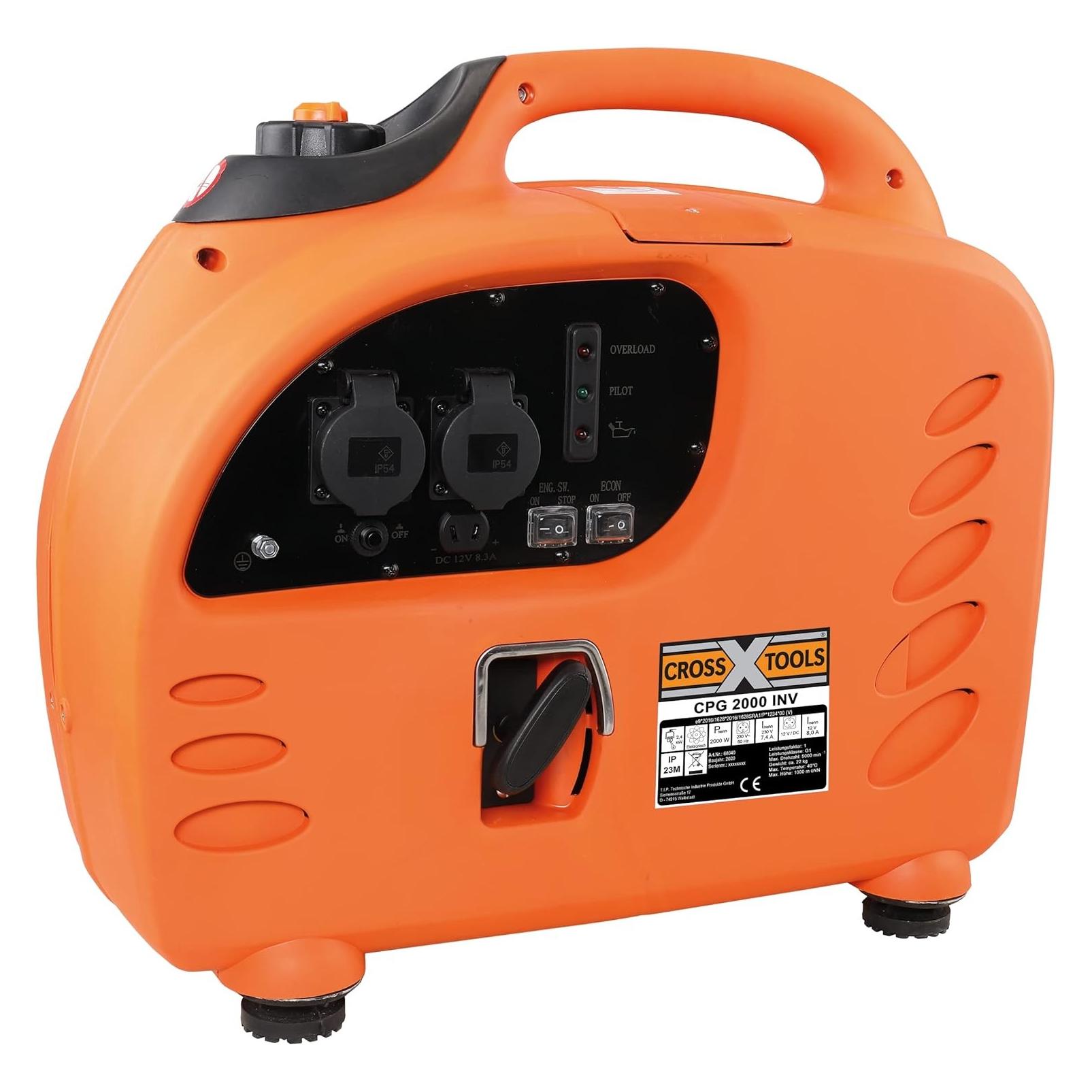 CrossTools Cross Tools Stromerzeuger CPG 2000 INV (2200 W, 7 l) (68040)