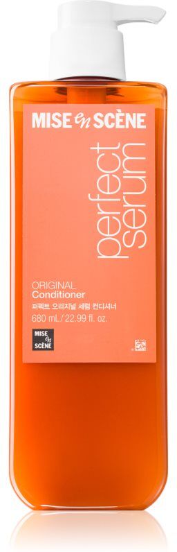 mise en scene Perfect Serum Original Conditioner après-shampoing rénovateur pour des cheveux brillants et doux 680 ml