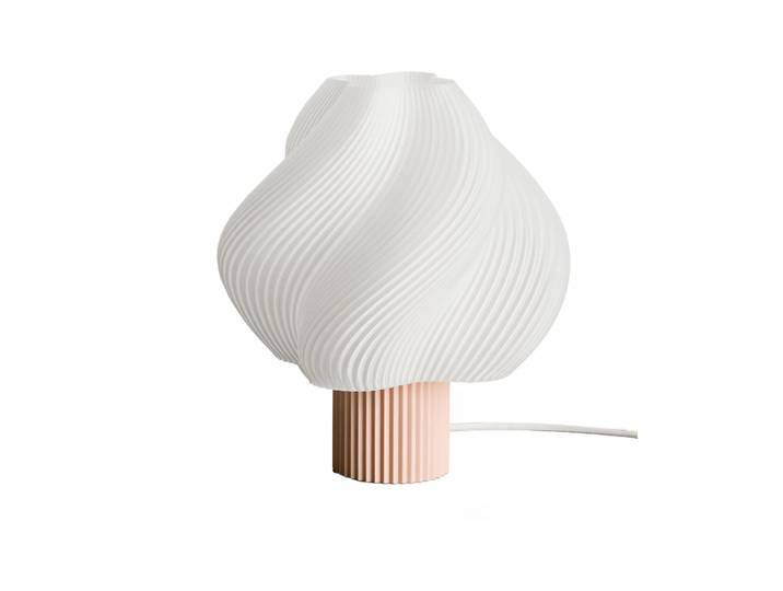 Crème Atelier Soft Serve Tischleuchte Walderdbeere, Grande, 34 cm