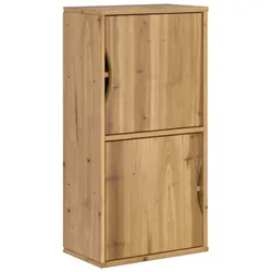 Helloshop26 - Rustikaler Beistelltisch im klassischen Stil 40 x 24 x 79 cm viel Stauraum gemütliche Atmosphäre massives 02_0058038