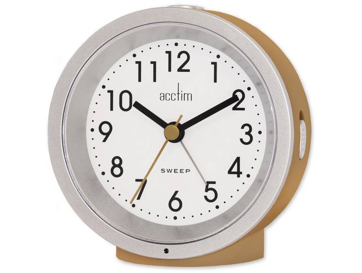 Wecker ACCTIM Quarzwecker Acctim , gelb, Wecker, Wecker