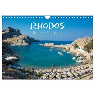 Rhodos - Traumhafter Süden (Wandkalender 2027 DIN A4 quer), CALVENDO Monatskalender