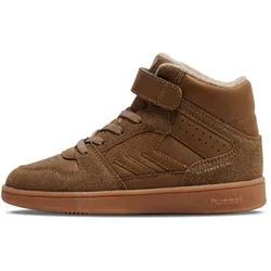 hummel® Sneaker »St Power Play Mid Wt Jr« - Kinder - Gr. 27 - braun