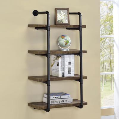 Coaster Elmcrest 24-inch 4-shelf Wall Bookshelf