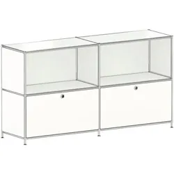 viasit Sideboard »System 4« weiß, 152.9x80.6x40.4 cm