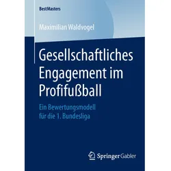Gesellschaftliches Engagement im Profifussball, Fachbücher von Maximilian Waldvogel