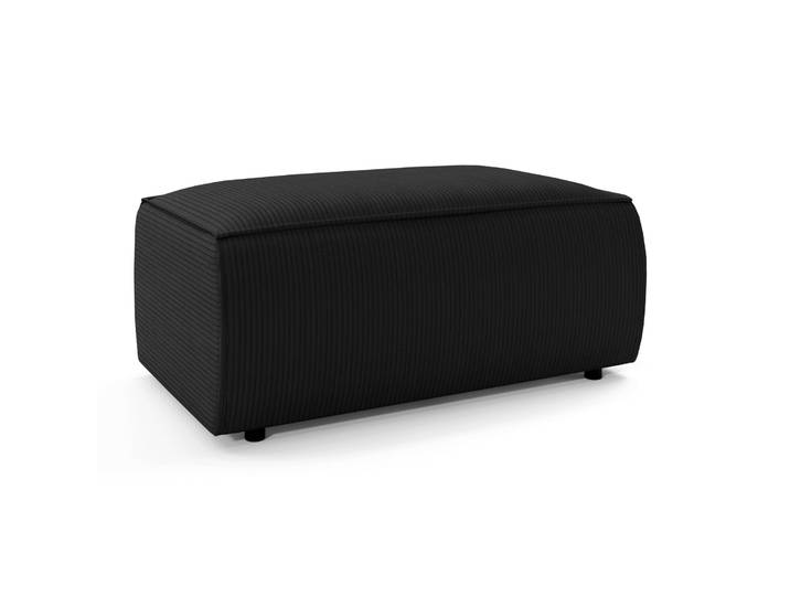 Farese Hocker schwarz Cord