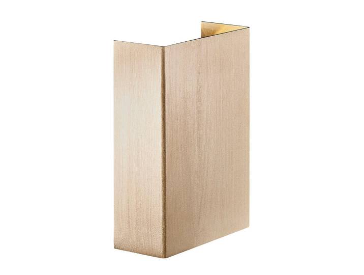 Nordlux Wandleuchte Fold, Messingfarben, Metall, 14.9x5x10.6 cm, Lampen & Leuchten, Innenbeleuchtung, Spots & Strahler, Wandstrahler