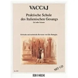 Praktische Schule des Italienischen Gesangs, Fachbücher von Nicola Vaccai