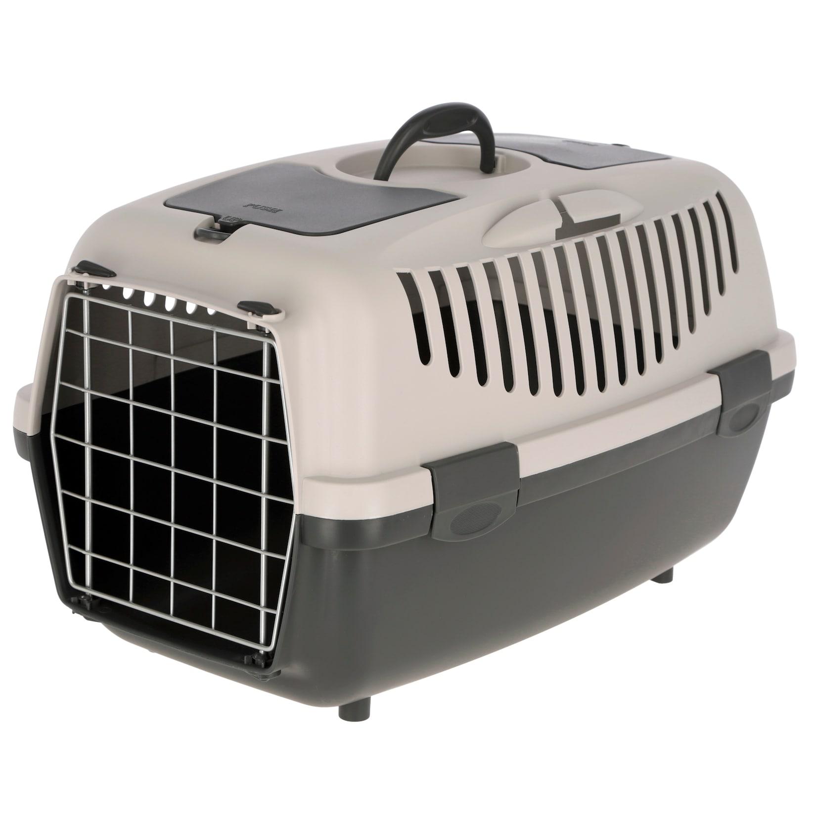 Kerbl Transportbox Gulliver Box für Katzen / Kleintiere, mit Metalltür