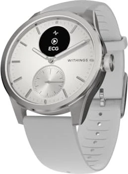Withings ScanWatch 2 42mm weiß EKG, Blutsauerstoffgehalt, Schlafüberwachung