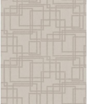 Seabrook Designs Bauhaus Cityscape Unpasted Wallpaper