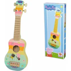 Eichhorn Peppa Pig Holz Ukulele 43cm (Deutsch)