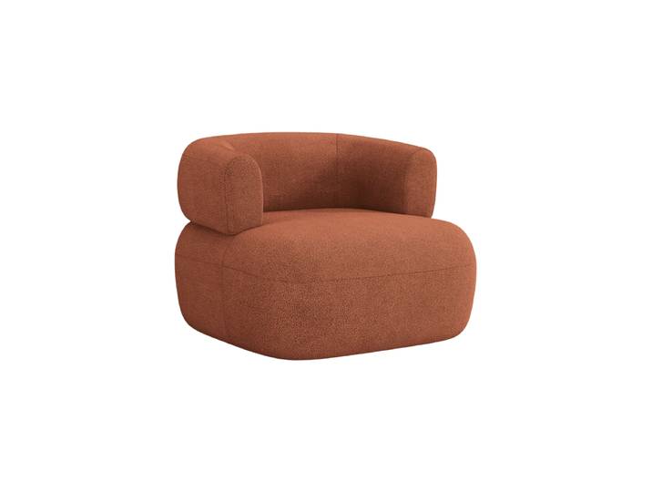 Design Sessel Estro Bouclé Brick chosen by Bloomingloft