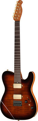 Harley Benton Fusion-T II HH RW HT FBB Flame Bengal Burst