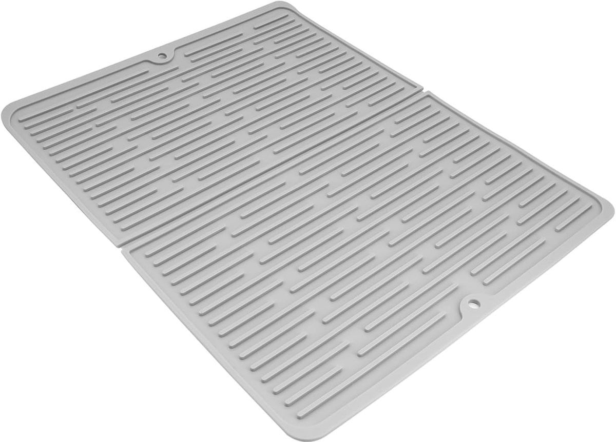 Grote Antislip Siliconen Afvoer Mat voor Keuken, 50 x 40 cm