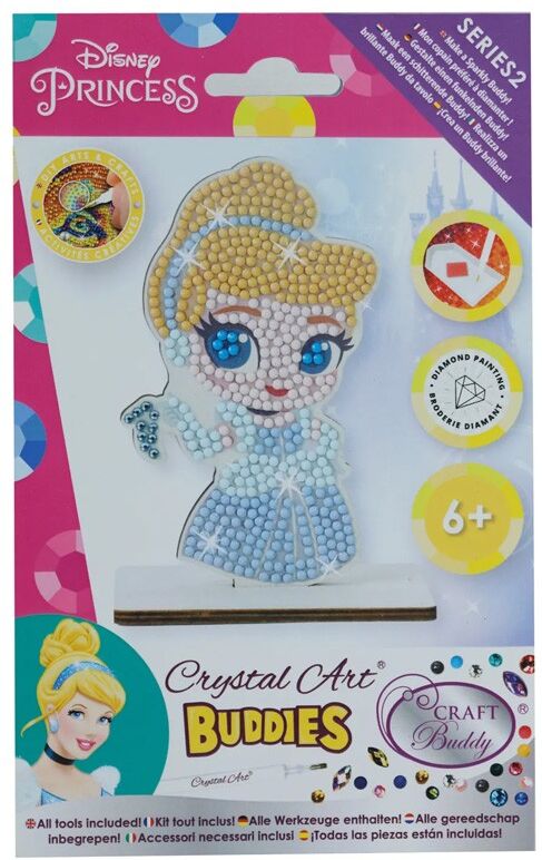 CRYSTAL ART Kit figurine à diamanter Cendrillon