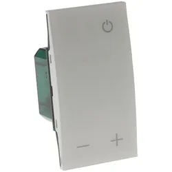 Legrand KW4691 LivingNow Elektronisches MyHome-Thermostat mit Display in der Farbe White