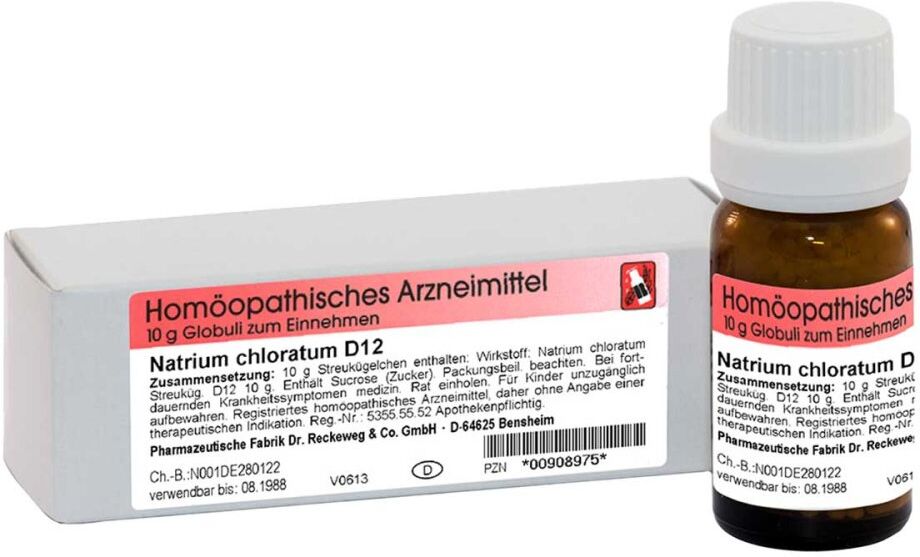 Natrium Chloratum D12 Globuli
