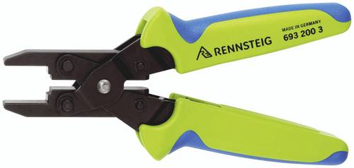 Rennsteig Werkzeuge 693 200 3 Crimpzange Flachbandstecker, ISDN Stecker