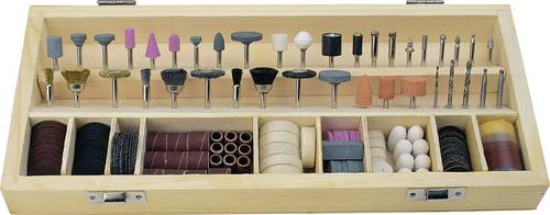 Brüder Mannesmann M92568 Zubehörset für Multischleifgerät, 200-teilig | M92568 Schaft-Ø 3.2mm 1 Set