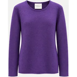 Kuscheliger Kaschmirpullover Violett 44
