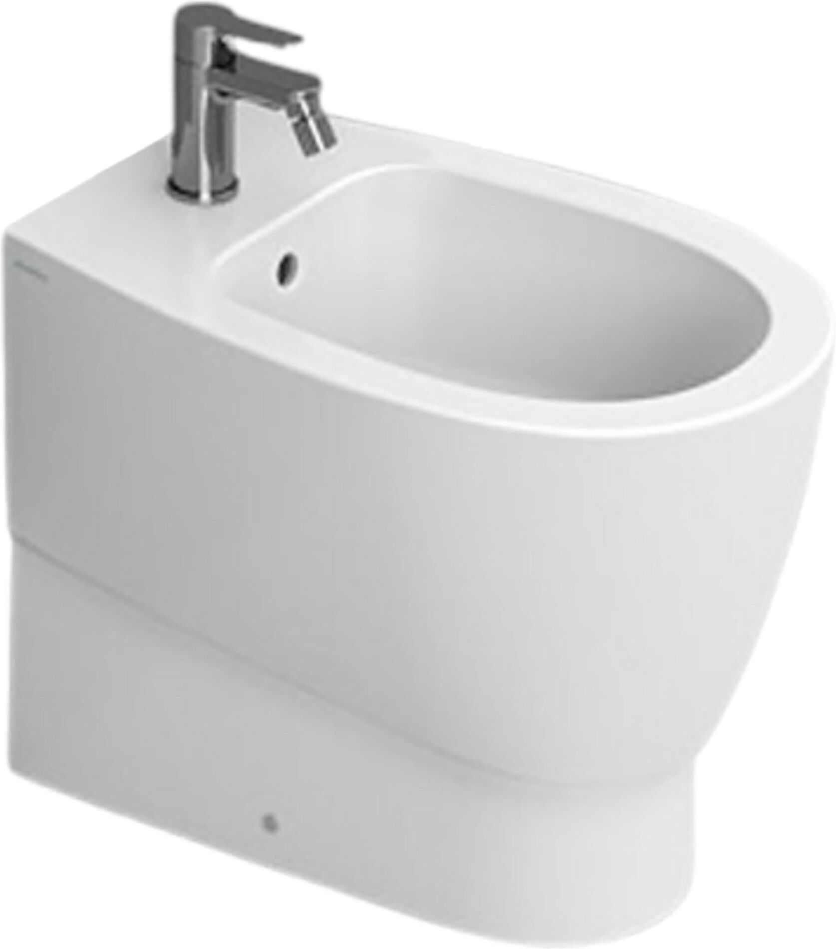 Tecnomat BIDET DOLOMITE FILO MURO NOVELLA 2 IN CERAMICA BIANCA
