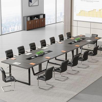 Bluebell 8FT Large Conference Table with Strong Metal Frame for Office Conference