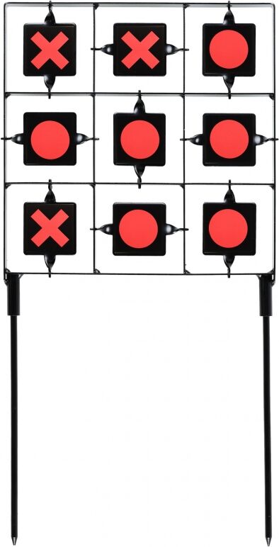 RazorGun Stålmål Tic-Tac-Toe