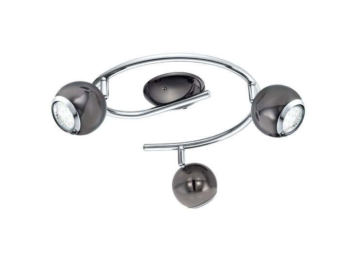 Eglo Spot Bimeda Nickel-nero, chrom Stahl B 14.5 cm - Spot