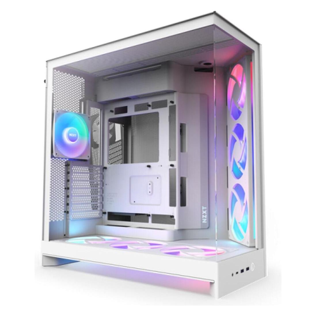 NZXT H9 Flow (2025) (ATX, E-ATX, mATX, Mini-ITX) (CM-H92FW-01)