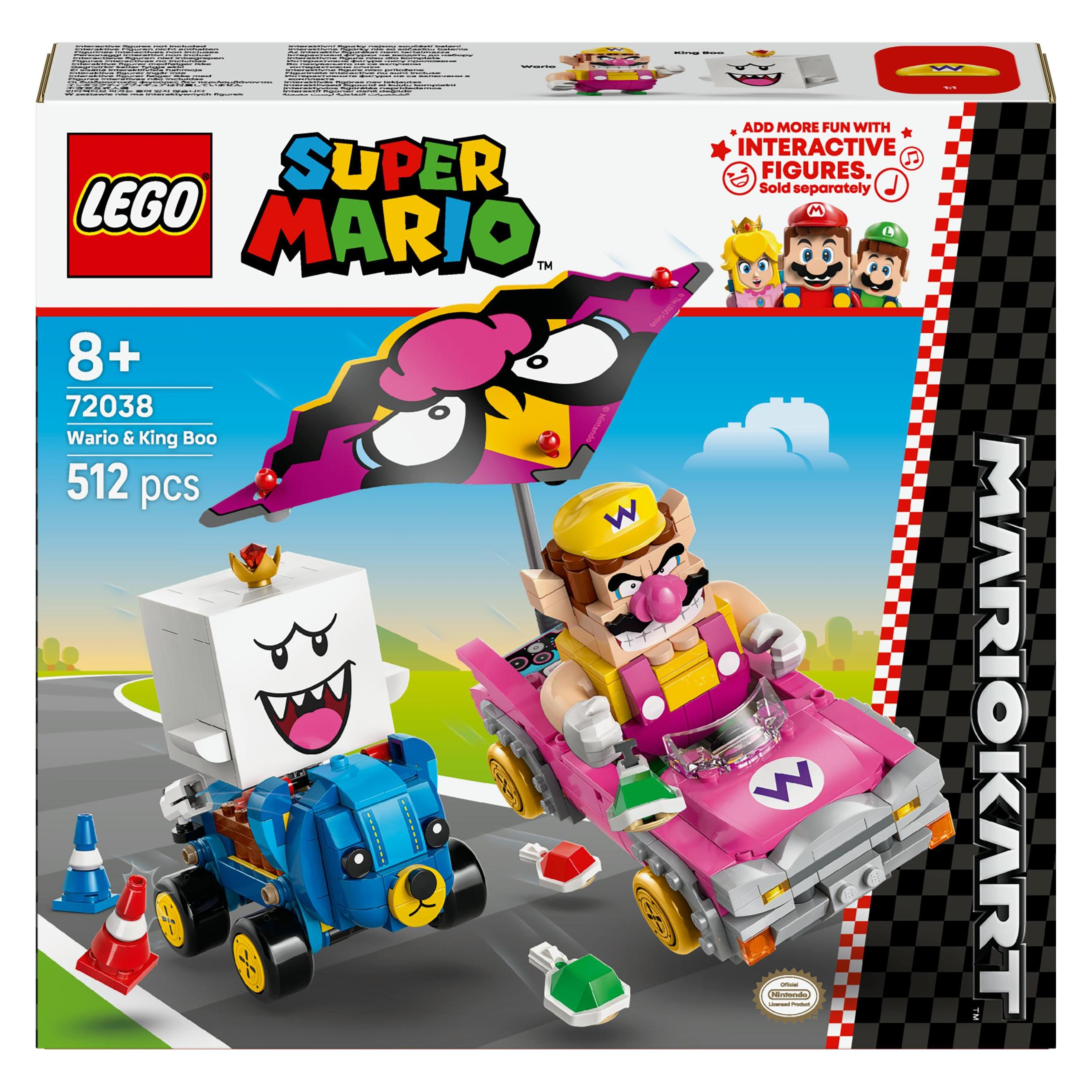 LEGO Mario Kart - Wario & König Buu Huu (LEGO Super Mario) (72038)