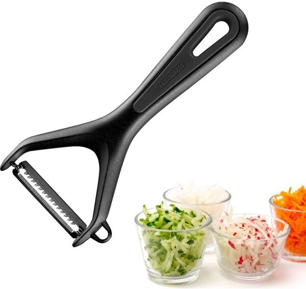 Westmark Julienne Skrællekniv Gentle, Sort, 15cm