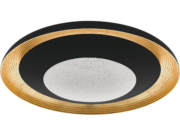 EGLO CANICOSA 2, 3000 K, 3000 lm, IP20, Schwarz, Gold