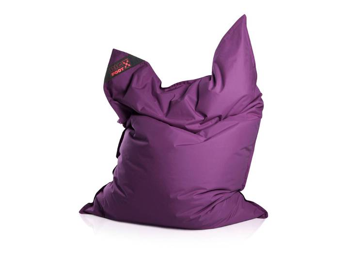 Sitzsack Big Violett Polystyrol Füllung, Bezug: 100% Polyester 130 x 170cm