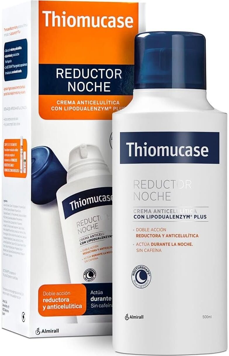 Almirall Thiomucase Crema Anticelulítica y Reductora Noche 500ml