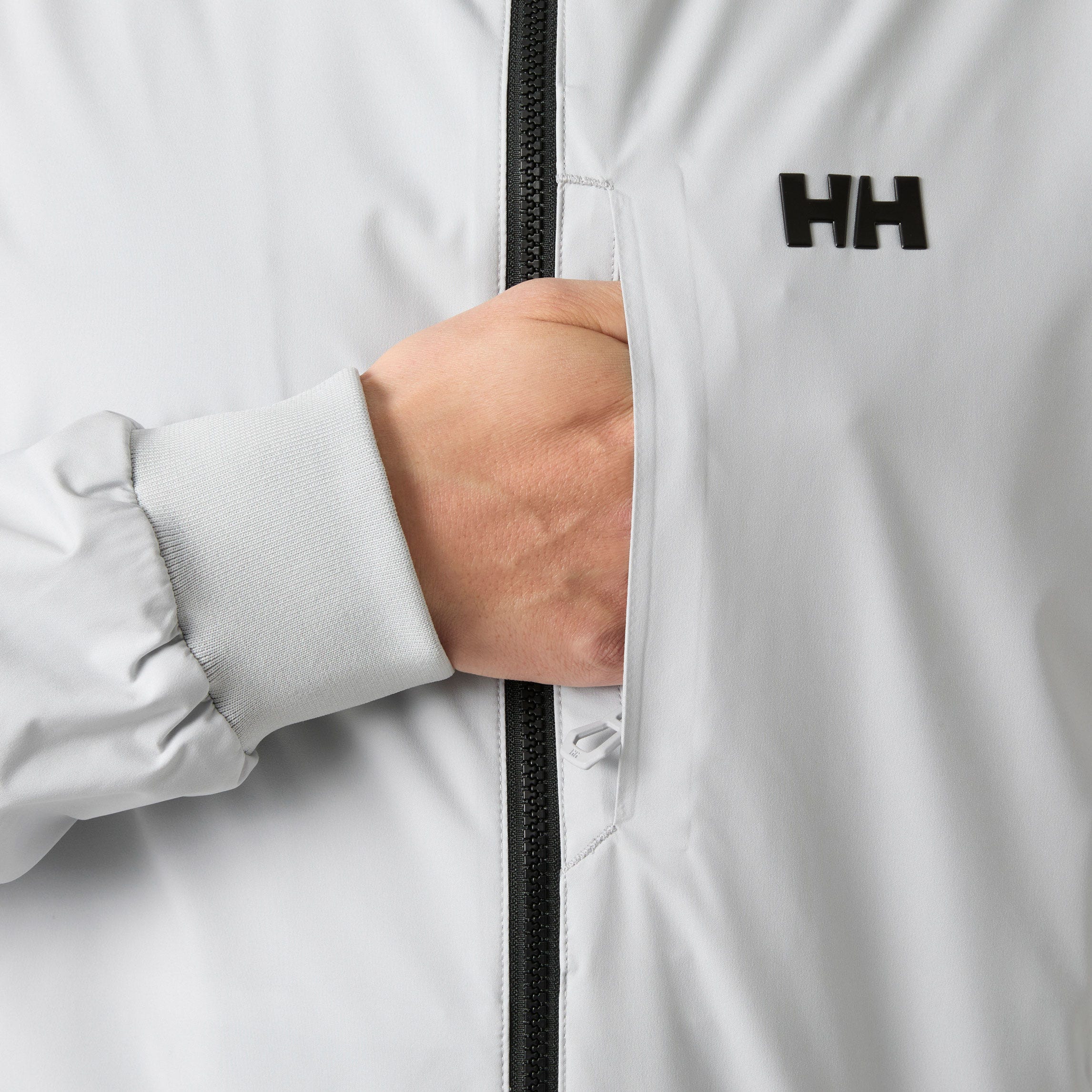 Helly Hansen Men's Hp Racing Bomber Jacket 3.0 - Grey - L