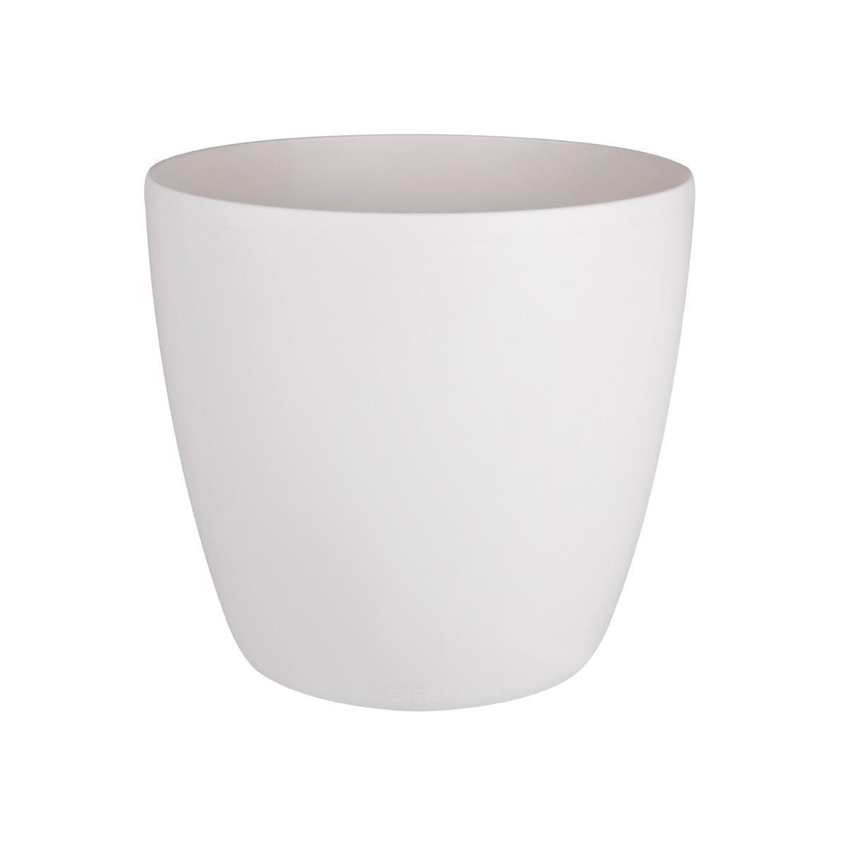 Elho Brussels Round Wheels Pot - Wit