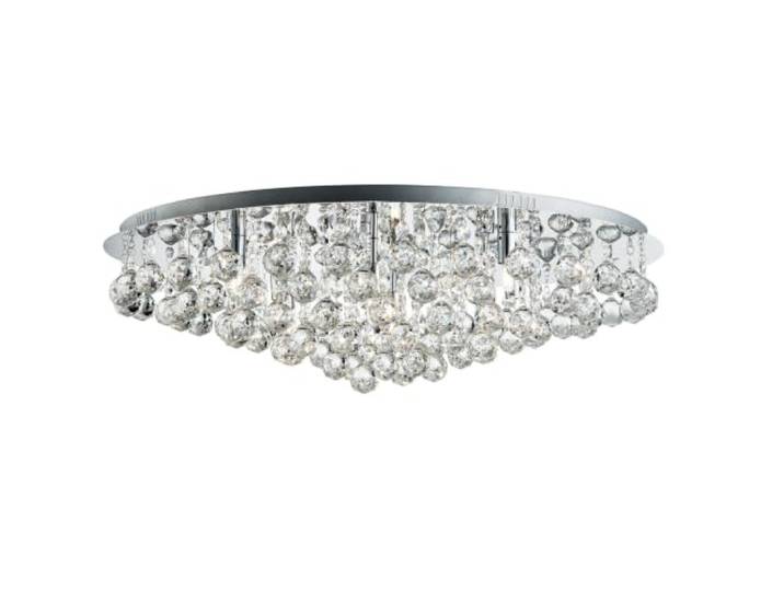 HANNA 8 LAMP ROUND FLUSH CEILING LIGHT - SEARCHLIGHT 9598-8CC