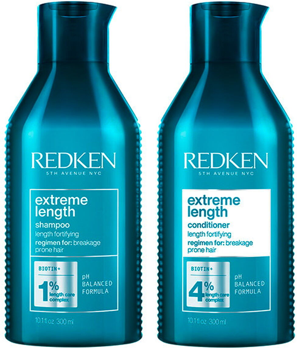 600ml Redken extreme length Set (Shampoo 300ml + Conditioner 300ml)