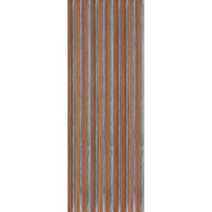 NL-Panels Akustikpaneel Walnuss, 120 x 40 x 2,1 cm, mit grauem Filz, , Stück