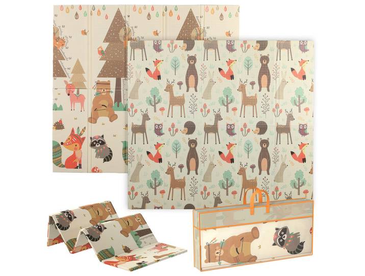 Aiyaplay Spielmatte XPE Mehrfarbig, Mehrfarbig, Kunststoff, Baby- und Kindermöbel, Babyzimmer, Babymatratzen