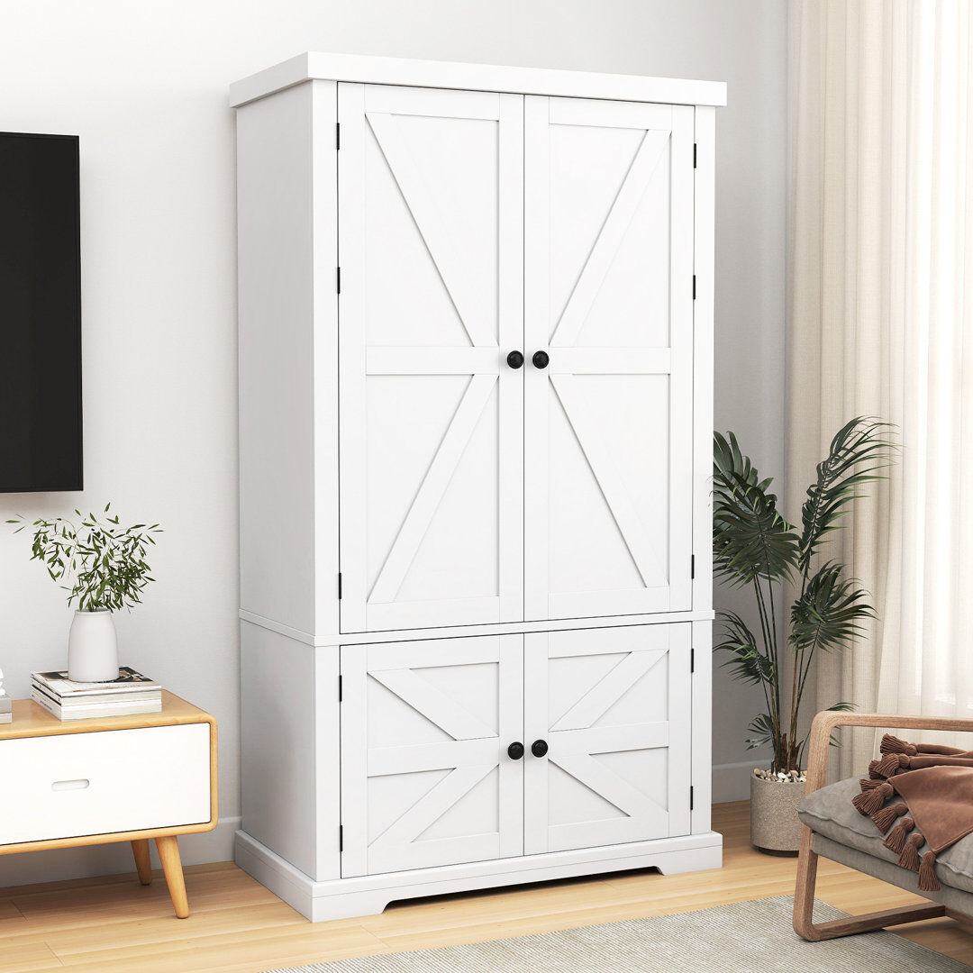 17 Stories 139cm Kitchen Pantry 139cm H X 77cm W X 40cm D