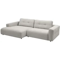 ECKSOFA XL MIKA Hellgrau Cord