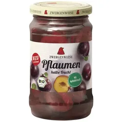 Zwergenwiese Pflaumen - halbe Frucht bio