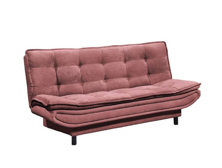 Black Red White Schlafsofa Liegefläche 188x118cm, berry - 188x90x89 (BxHxT)